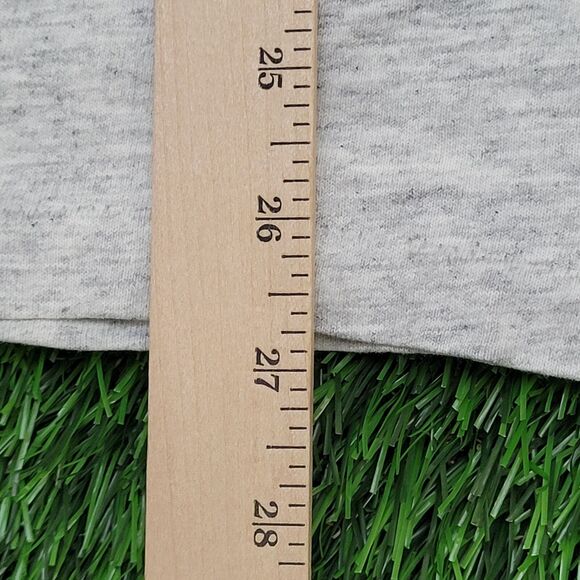 Vintage 90s USN Navy Shirt XL 23x27 Gray Boxy - Picture 5 of 12